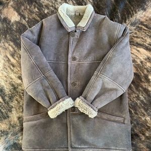 Excellent Heavy Sheepskin Jacket XL